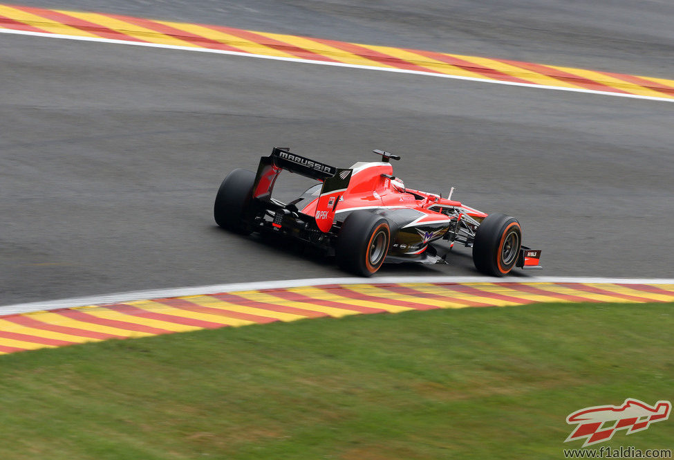 Jules Bianchi se estrena en Spa