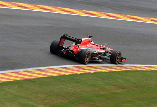 Jules Bianchi se estrena en Spa