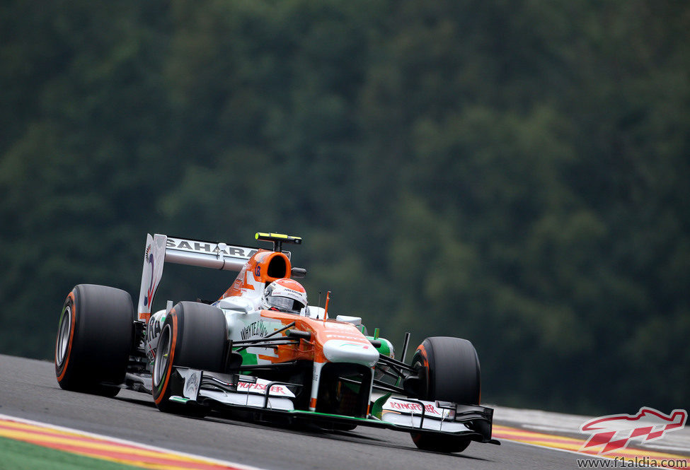 Adrian Sutil tuvo buen ritmo en los entrenamientos