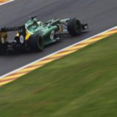 Heikki Kovalainen vuelve al trazado de Spa un monoplaza de F1