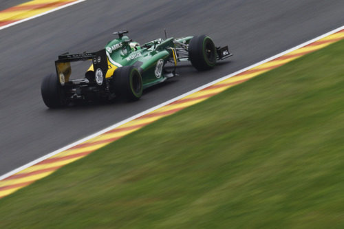 Heikki Kovalainen vuelve al trazado de Spa un monoplaza de F1