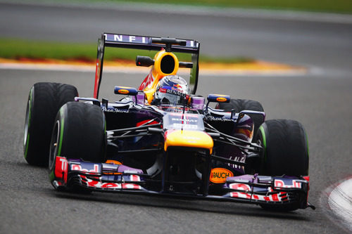 Sebastian Vettel fue el más rápido en los Libres 2 de Bélgica