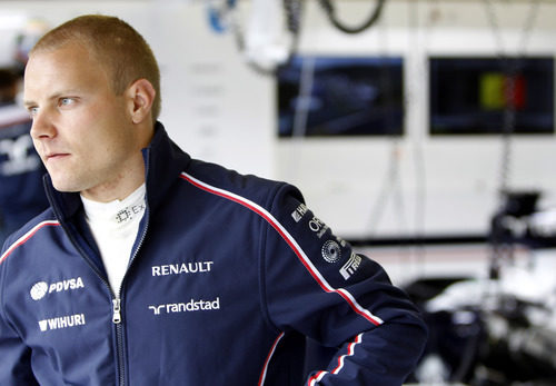 Valtteri Bottas llega muy concentrado tras el parón de verano