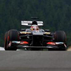 Nico Hülkenberg progresó en la primera jornada