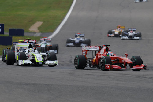 Massa y Button