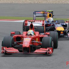 Vettel y Massa