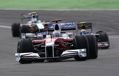 Trulli en el GP de Alemania