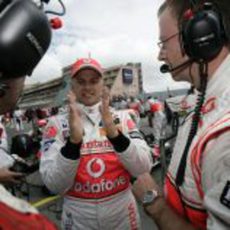 Kovalainen en la parrilla