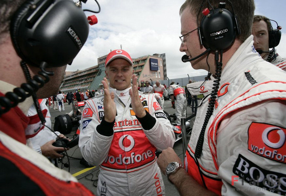 Kovalainen en la parrilla