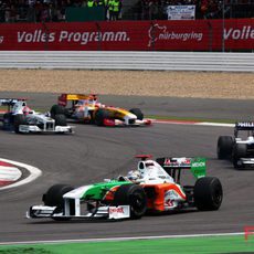 Sutil en el GP de Alemania