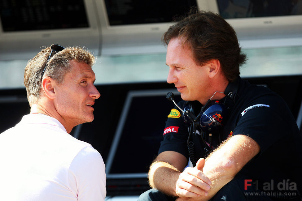 Coulthard y Horner