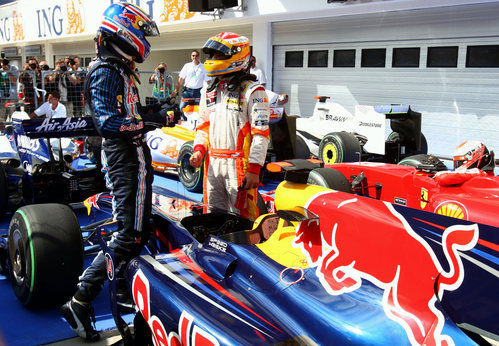 Webber y Alonso