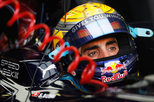 Buemi en su Toro Rosso