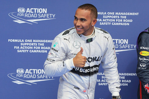 ¡Pole para Lewis!