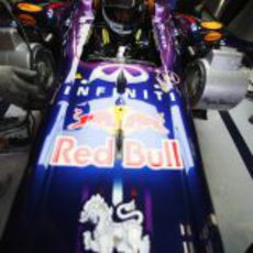 Sebastian Vettel se sube al RB9