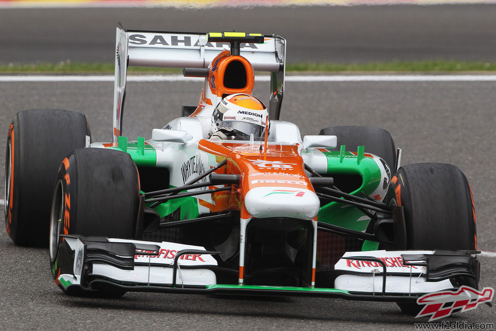 Adrian Sutil se quedó a las puertas de la Q3