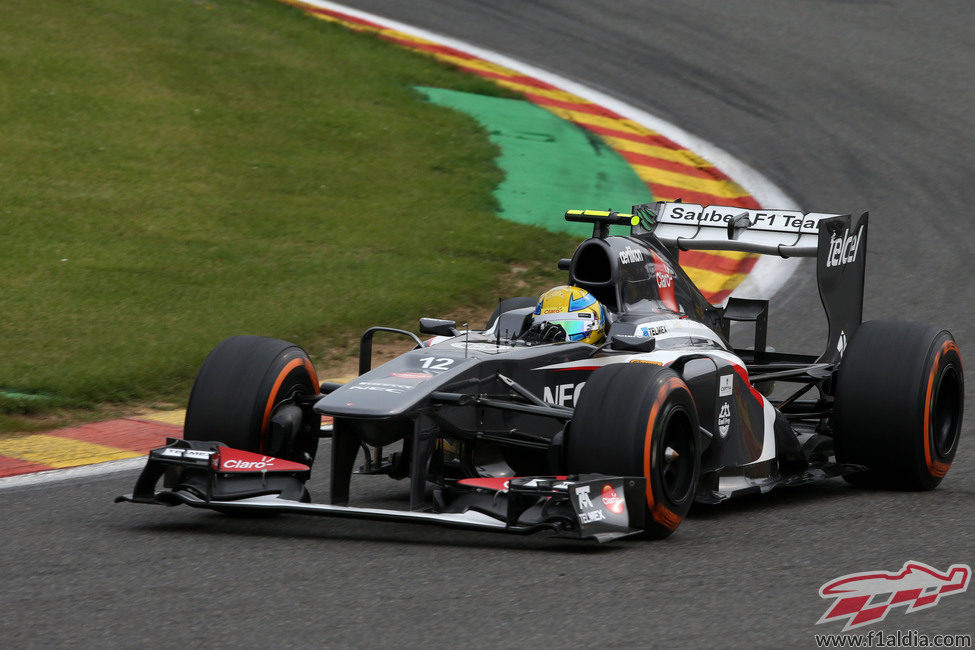 Esteban Gutiérrez no tuvo ritmo y cayó en Q1