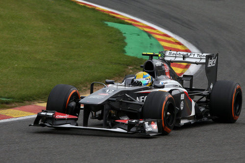 Esteban Gutiérrez no tuvo ritmo y cayó en Q1