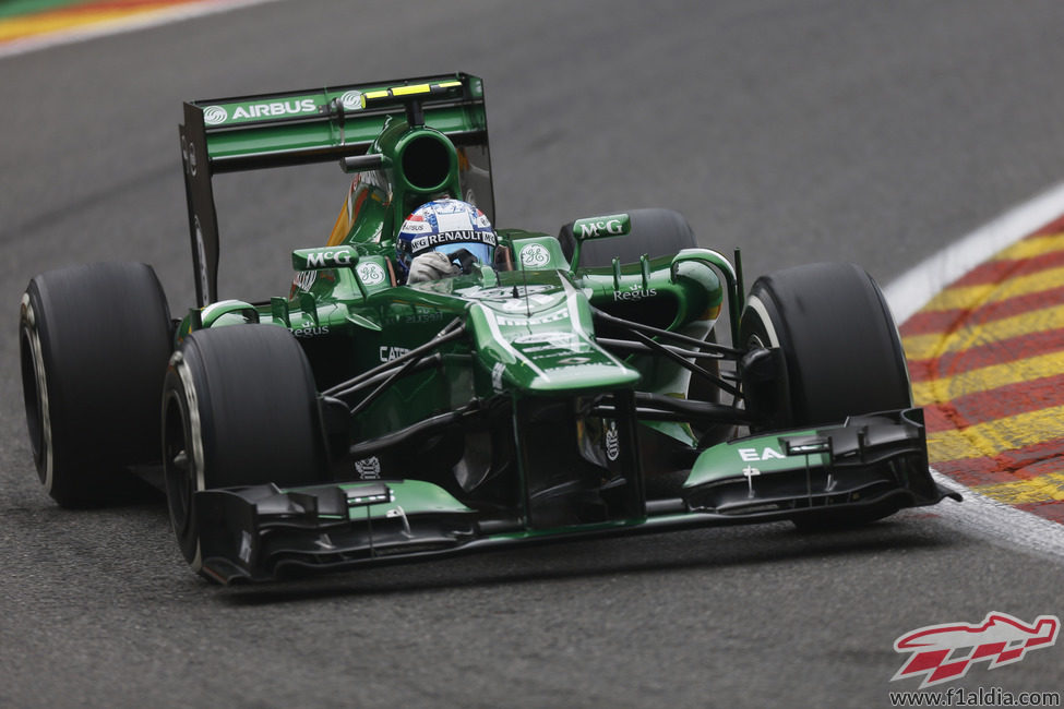 Giedo van der Garde pasó a la Q2 en Spa