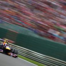 Mark Webber terminó quinto en Spa