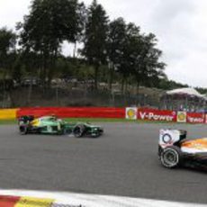 Giedo van der Garde se mantiene entre pilotos más rápidos