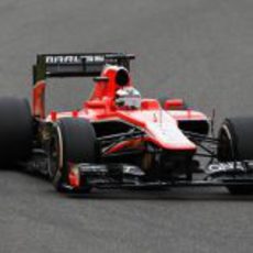 Jules Bianchi aprovecha al máximo cada piano de Spa