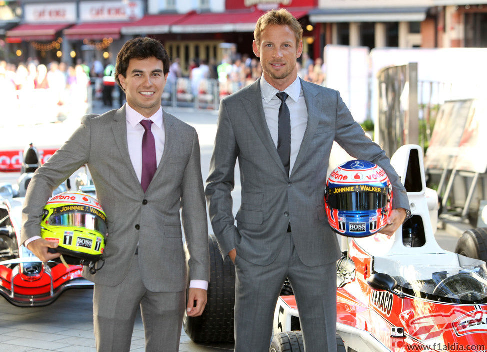 Los hombres de McLaren, de celebración