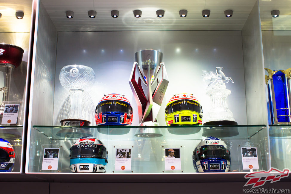 Sala de trofeos de McLaren