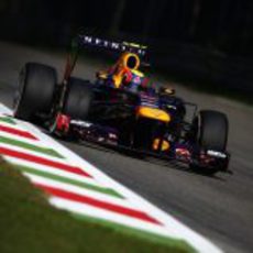 Mark Webber termina segundo por la tarde