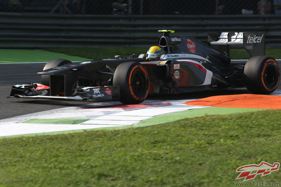 Esteban Gutiérrez se sintió más cómodo por la mañana