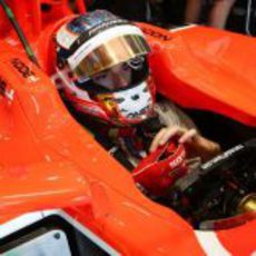 Jules Bianchi retoma el volante del MR02 en los Libres 2