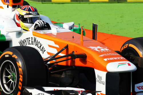 James Calado rueda por primera vez en un Gran Premio