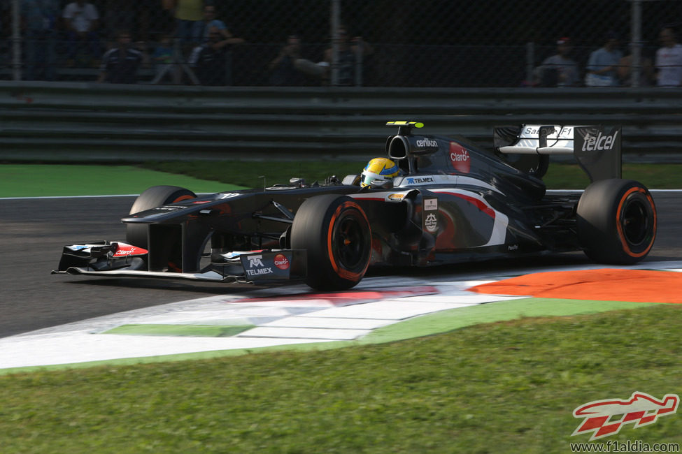 Esteban Gutiérrez se sube al Sauber C32