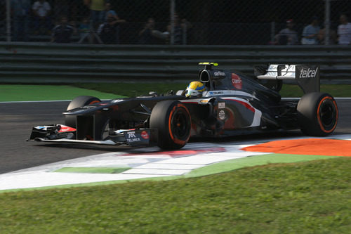 Esteban Gutiérrez se sube al Sauber C32