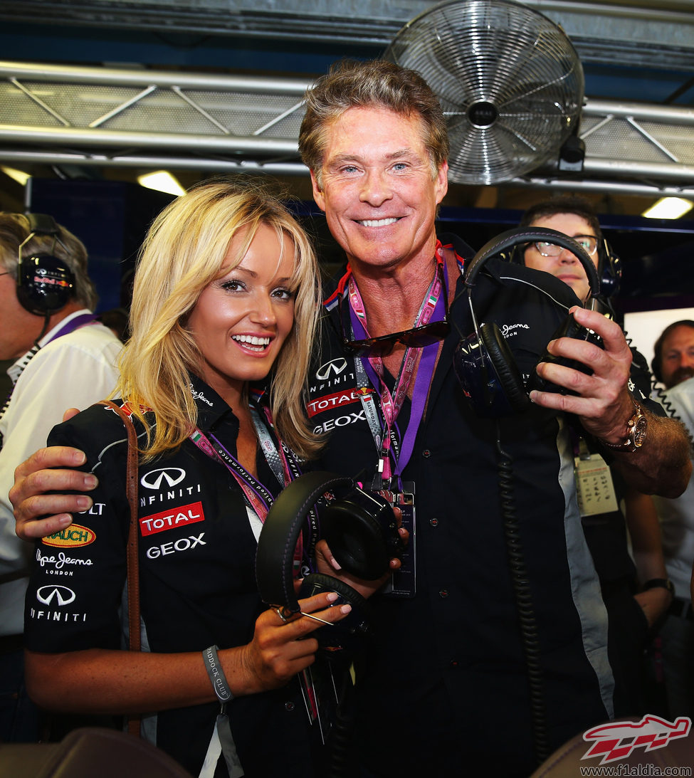 David Hasselhoff, invitado de Red Bull