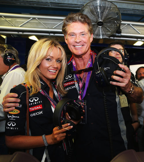 David Hasselhoff, invitado de Red Bull