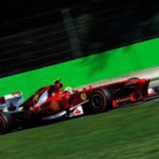 Felipe Massa afronta la clasificación en Italia
