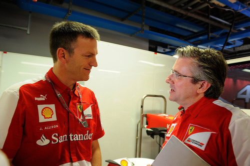 James Allison charla con Pat Fry