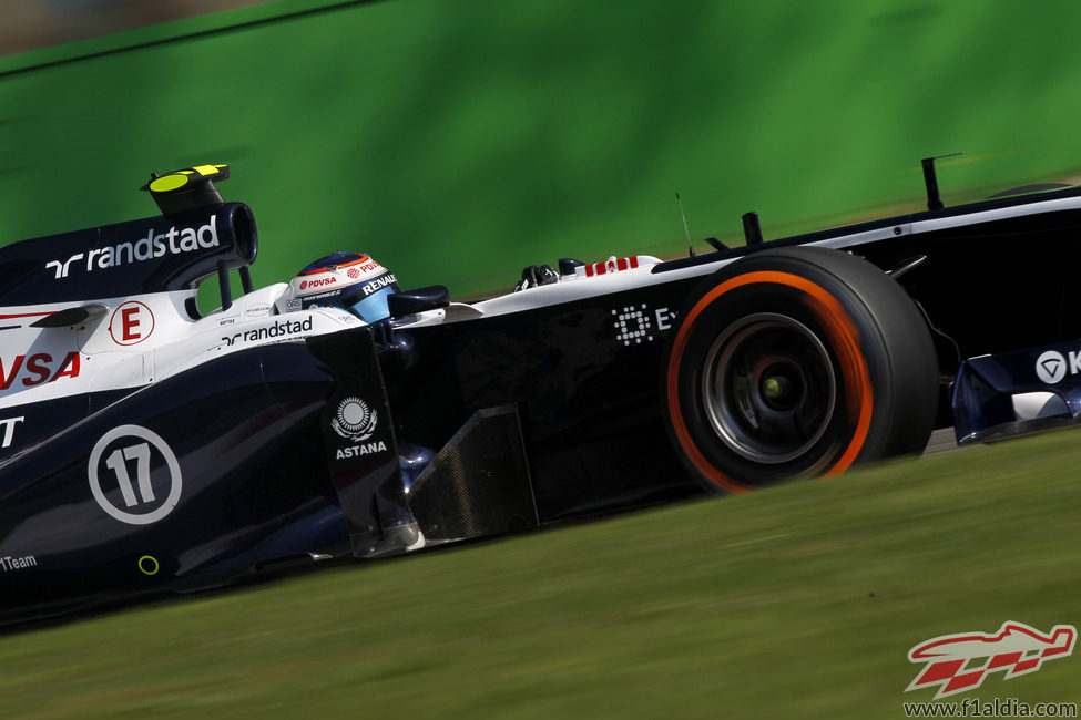 Valtteri Bottas cayó en la Q1 en Monza