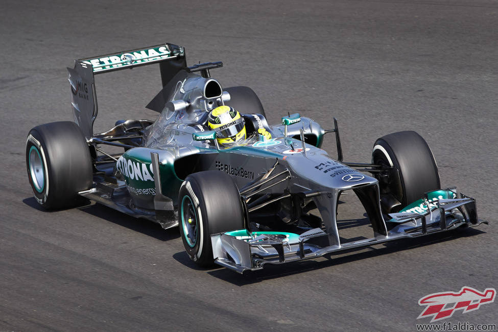 Nico Rosberg alcanzó la sexta plaza en Monza