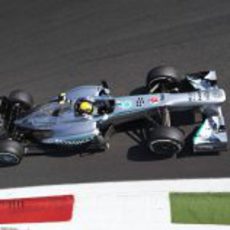 Lewis Hamilton no llegó a la Q3 en Monza