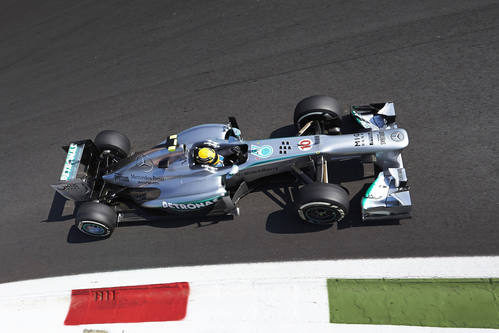 Lewis Hamilton no llegó a la Q3 en Monza