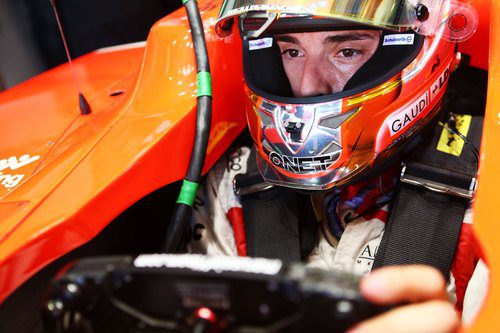 Jules Bianchi, concentrado para la clasificación