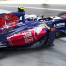 Nuevos colores en el Toro Rosso en Monza