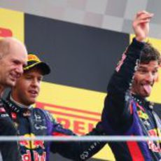 Lengua fuera para Mark Webber