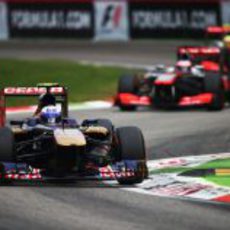 Daniel Ricciardo alcanzó los puntos en Monza