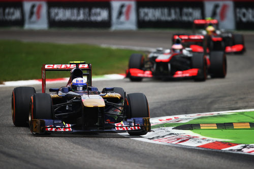 Daniel Ricciardo alcanzó los puntos en Monza