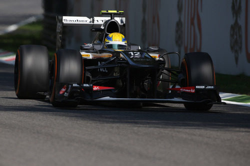 Esteban Gutiérrez tuvo buen ritmo en Monza