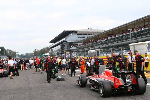 Max Chilton llega a su posición de parrilla