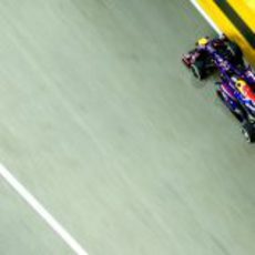 Sebastian Vettel lideró los Libres 2 en Singapur